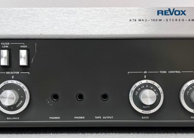 1976 ReVox 100 W Stereo Amplifier A78 MkII - a387c534 6b84 43dc 9698 c421613e0278